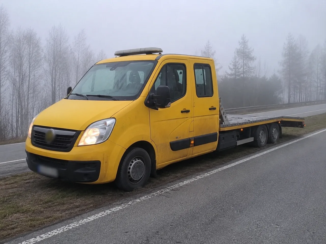 Laweta BABIK-HOL gotowa do wyjazdu – pomoc drogowa Ostrołęka